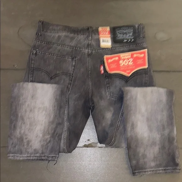 Levi's 502 Regular Taper Fit Jeans Faded Size 16 REG 28x28 - Picture 5 of 12